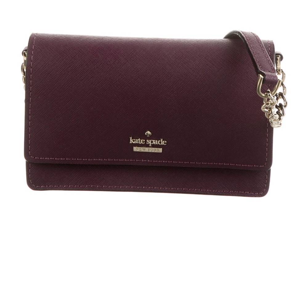 Kate Spade Burgundy Crossbody Purse 👛